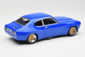 Ford Capri Mk1 RS2600 Blu Minichamps 1:18 155708501 Pressofusione — immagine 2 di 6