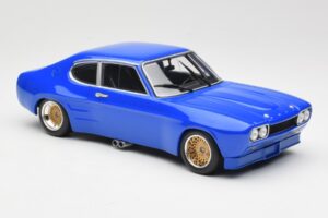 Ford Capri Mk1 RS2600 Blu Minichamps 1:18 155708501 Pressofusione — immagine 4 di 6