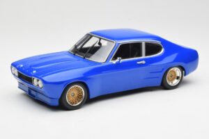 Ford Capri Mk1 RS2600 Blu Minichamps 1:18 155708501 Pressofusione