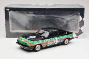 Ford Capri Mk2 3.0S #10 W. Graham Fabergé Racing 2nd Place Oulton Park BSCC 1979 Minichamps 1:18 155798610 Pressofusione — immagine 6 di 6