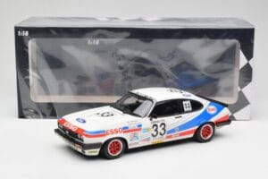 Ford Capri Mk2 3.0S #33 V. Woodman / C. Buncombe V M Woodman 3rd Place 24 Hours of Spa 1981 Minichamps 1:18 155818633 Pressof — immagine 6 di 6