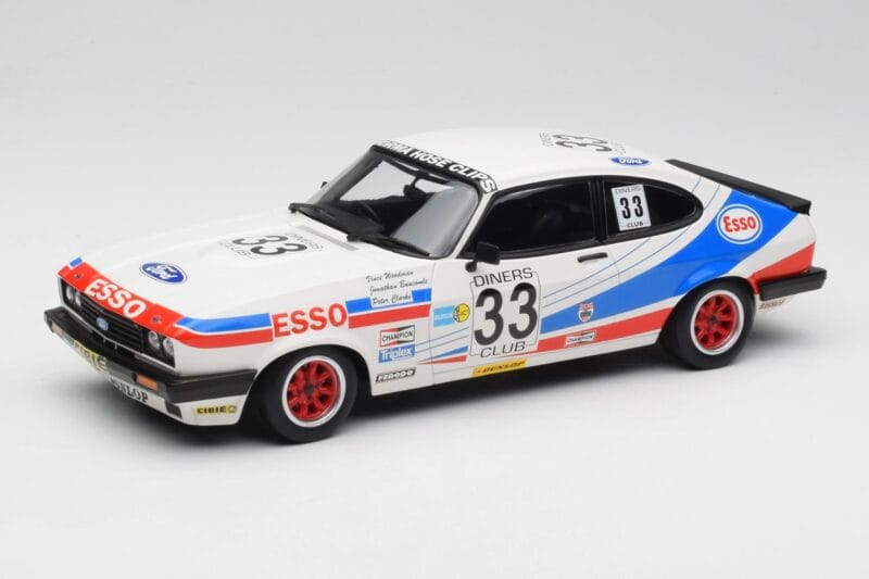Ford Capri Mk2 3.0S #33 V. Woodman / C. Buncombe V M Woodman 3rd Place 24 Hours of Spa 1981 Minichamps 1:18 155818633 Pressof