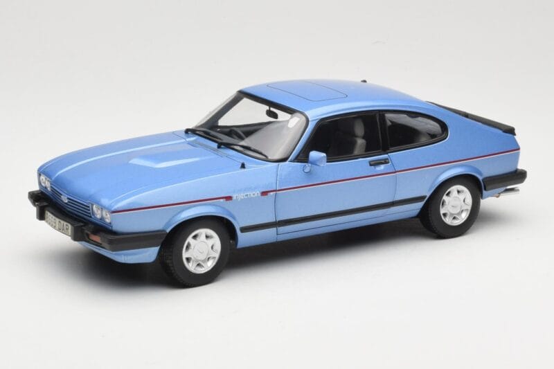 Ford Capri Mk3 2.8 Injection Paris Blue Norev 1:18 182764 Pressofusione