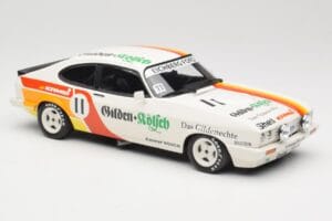 Ford Capri Mk3 3.0 #11 D. Gartmann / K. Ludwig Gilden Kölsch Racing Winners 24 Hours of Nürburgring 1982 Minichamps 1:18 1558 — immagine 4 di 6