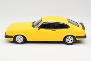 Ford Capri Mk3 3.0 Giallo Minichamps 1:18 155788601 Pressofusione — immagine 3 di 6