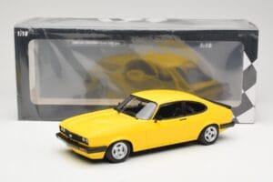 Ford Capri Mk3 3.0 Giallo Minichamps 1:18 155788601 Pressofusione — immagine 6 di 6