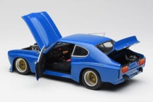 Ford Capri RS 3100 Blu Minichamps 1:18 180748000 Pressofusione — immagine 5 di 8