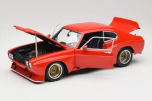 Ford Capri RS 3100 Signal Red Minichamps 1:18 180748001 Pressofusione — immagine 2 di 8