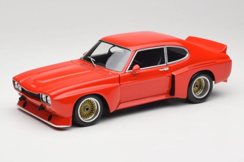 Ford Capri RS 3100 Signal Red Minichamps 1:18 180748001 Pressofusione