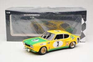 Ford Capri RS2600 BP Racing Team #3 G. Birrell / C. Bourgoignie 2nd Place 24 Hours of Spa 1972 Minichamps 1:18 155728503 Pres — immagine 6 di 6