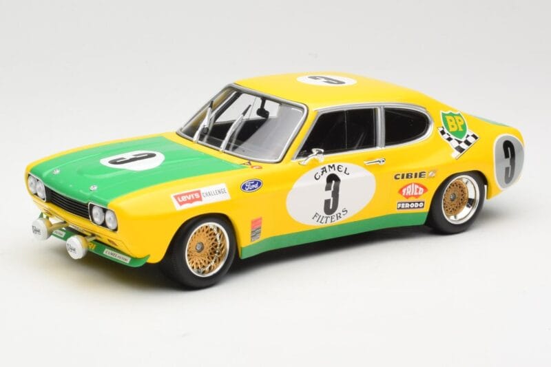 Ford Capri RS2600 BP Racing Team #3 G. Birrell / C. Bourgoignie 2nd Place 24 Hours of Spa 1972 Minichamps 1:18 155728503 Pres