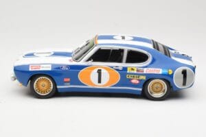 Ford Capri RS2600 Ford Koln #1 D. Glemser / A. Soler-Roig 3rd Place 24 Hours of Spa 1972 Minichamps 1:18 155728511 Pressofusi — immagine 3 di 6