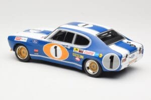 Ford Capri RS2600 Ford Koln #1 D. Glemser / A. Soler-Roig 3rd Place 24 Hours of Spa 1972 Minichamps 1:18 155728511 Pressofusi — immagine 5 di 6