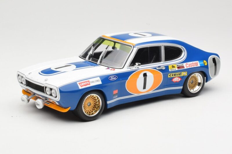 Ford Capri RS2600 Ford Koln #1 D. Glemser / A. Soler-Roig 3rd Place 24 Hours of Spa 1972 Minichamps 1:18 155728511 Pressofusi