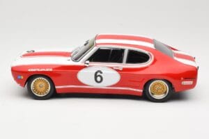 Ford Capri RS2600 Ford Tuning Siegen #6 Weiss / K. Ludwig 6 Hours Nurburgring 1973 Minichamps 1:18 155738506 Pressofusione — immagine 3 di 6