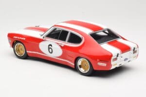 Ford Capri RS2600 Ford Tuning Siegen #6 Weiss / K. Ludwig 6 Hours Nurburgring 1973 Minichamps 1:18 155738506 Pressofusione — immagine 5 di 6