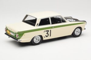 Ford Cortina Lotus #31 J. Ickx / G. Staepelaere Marathon de la Route 1966 MCG 1:18 MCG18436R Pressofusione — immagine 2 di 6