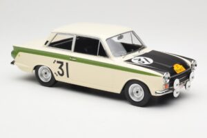 Ford Cortina Lotus #31 J. Ickx / G. Staepelaere Marathon de la Route 1966 MCG 1:18 MCG18436R Pressofusione — immagine 4 di 6