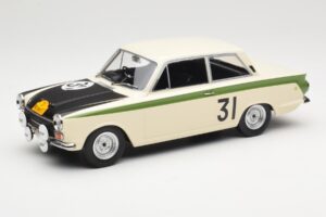 Ford Cortina Lotus #31 J. Ickx / G. Staepelaere Marathon de la Route 1966 MCG 1:18 MCG18436R Pressofusione