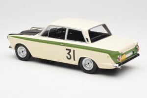 Ford Cortina Lotus #31 J. Ickx / G. Staepelaere Marathon de la Route 1966 MCG 1:18 MCG18436R Pressofusione — immagine 5 di 6