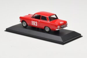 Ford Cortina Mk I #193 Rally Monte Carlo 1963 Minichamps 1:43 400638293 Pressofusione — immagine 3 di 4