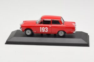 Ford Cortina Mk I #193 Rally Monte Carlo 1963 Minichamps 1:43 400638293 Pressofusione