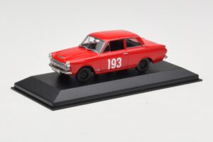 Ford Cortina Mk I #193 Rally Monte Carlo 1963 Prototype Minichamps 1:43 400638293-P1 Pressofusione — immagine 2 di 4