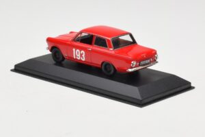 Ford Cortina Mk I #193 Rally Monte Carlo 1963 Prototype Minichamps 1:43 400638293-P1 Pressofusione — immagine 3 di 4
