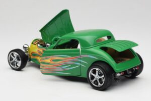 Ford Coupe Verde con Fiamme Road Signature 1:18 30109 Pressofusione — immagine 5 di 8