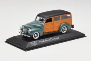 Ford Deluxe Woody Forest Verde Minichamps 1:43 FORD20002 Pressofusione — immagine 2 di 4