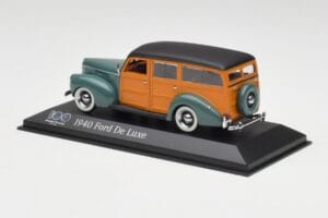 Ford Deluxe Woody Forest Verde Minichamps 1:43 FORD20002 Pressofusione — immagine 3 di 4