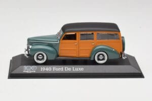 Ford Deluxe Woody Forest Verde Minichamps 1:43 FORD20002 Pressofusione
