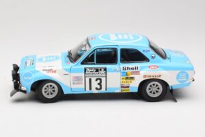 Ford Escort RS1600 #13 T. Makinen RAC Rally Winner 1973 Minichamps 1:18 100738113 Pressofusione — immagine 4 di 8