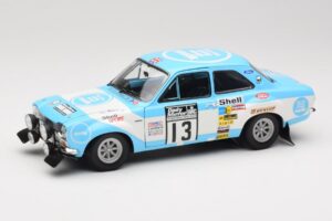 Ford Escort RS1600 #13 T. Makinen RAC Rally Winner 1973 Minichamps 1:18 100738113 Pressofusione