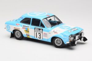 Ford Escort RS1600 #13 T. Makinen RAC Rally Winner 1973 Minichamps 1:18 100738113 Pressofusione — immagine 6 di 8