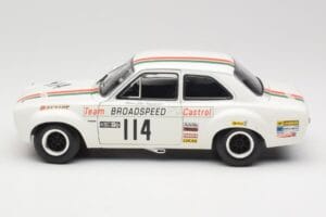 Ford Escort RS1600 #114 J. Fitzpatrick Team Broadspeed Castrol Race of Champions 1971 Minichamps 1:18 100718114 Pressofusione — immagine 4 di 8