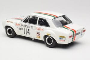 Ford Escort RS1600 #114 J. Fitzpatrick Team Broadspeed Castrol Race of Champions 1971 Minichamps 1:18 100718114 Pressofusione — immagine 7 di 8