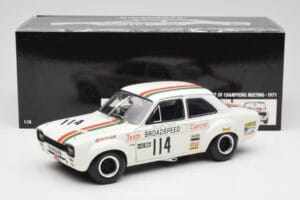 Ford Escort RS1600 #114 J. Fitzpatrick Team Broadspeed Castrol Race of Champions 1971 Minichamps 1:18 100718114 Pressofusione — immagine 8 di 8