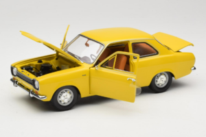 Ford Escort Mk1 Giallo Minichamps 1:18 180081000 Pressofusione — immagine 2 di 8