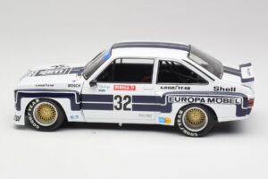 Ford Escort II RS1800 #32 K. Ludwig Nürburgring Winner 1976 Minichamps 1:18 100768432 Pressofusione — immagine 4 di 8