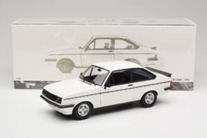 Ford Escort Mk2 RS 2000 LHD Bianco Minichamps 1:18 150084300 Pressofusione — immagine 8 di 8