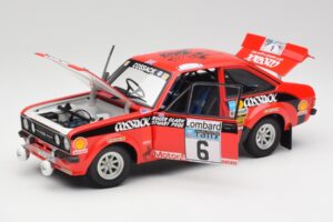 Ford Escort II RS1800 #6 R. Clark / J. Pegg RAC Rally Winner 1976 Minichamps 1:18 100768406 Pressofusione — immagine 2 di 8