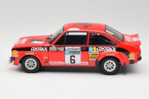Ford Escort II RS1800 #6 R. Clark / J. Pegg RAC Rally Winner 1976 Minichamps 1:18 100768406 Pressofusione — immagine 4 di 8