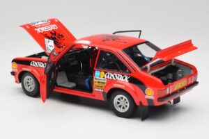 Ford Escort II RS1800 #6 R. Clark / J. Pegg RAC Rally Winner 1976 Minichamps 1:18 100768406 Pressofusione — immagine 5 di 8