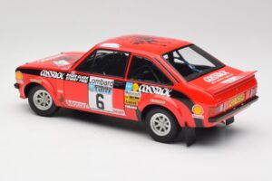 Ford Escort II RS1800 #6 R. Clark / J. Pegg RAC Rally Winner 1976 Minichamps 1:18 100768406 Pressofusione — immagine 7 di 8
