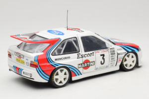 Ford Escort RS Cosworth Martini #3 1000 Miglia 1995 UT Models 1:18 39550 Pressofusione — immagine 3 di 8
