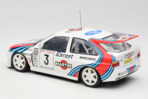 Ford Escort RS Cosworth Martini #3 1000 Miglia 1995 UT Models 1:18 39550 Pressofusione — immagine 7 di 8