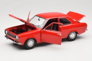 Ford Escort Mk1 Street Rosso Minichamps 1:18 100081001 Pressofusione — immagine 2 di 8