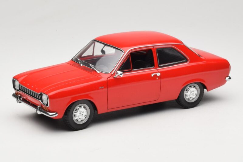 Ford Escort Mk1 Street Rosso Minichamps 1:18 100081001 Pressofusione