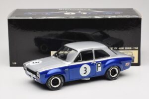Ford Escort Mk1 Twin Cam #3 ADAC 500 km Nurburgring ETCC 1968 Minichamps 1:18 100688193 Pressofusione — immagine 8 di 8